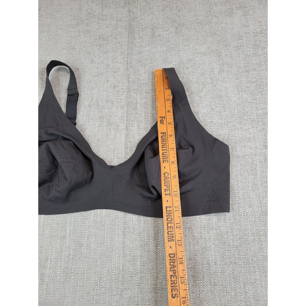 Skims Bra Womens 4X Onyx Fits Everybody Crossover Bralette Seemless Wireless - Picture 5 of 6
